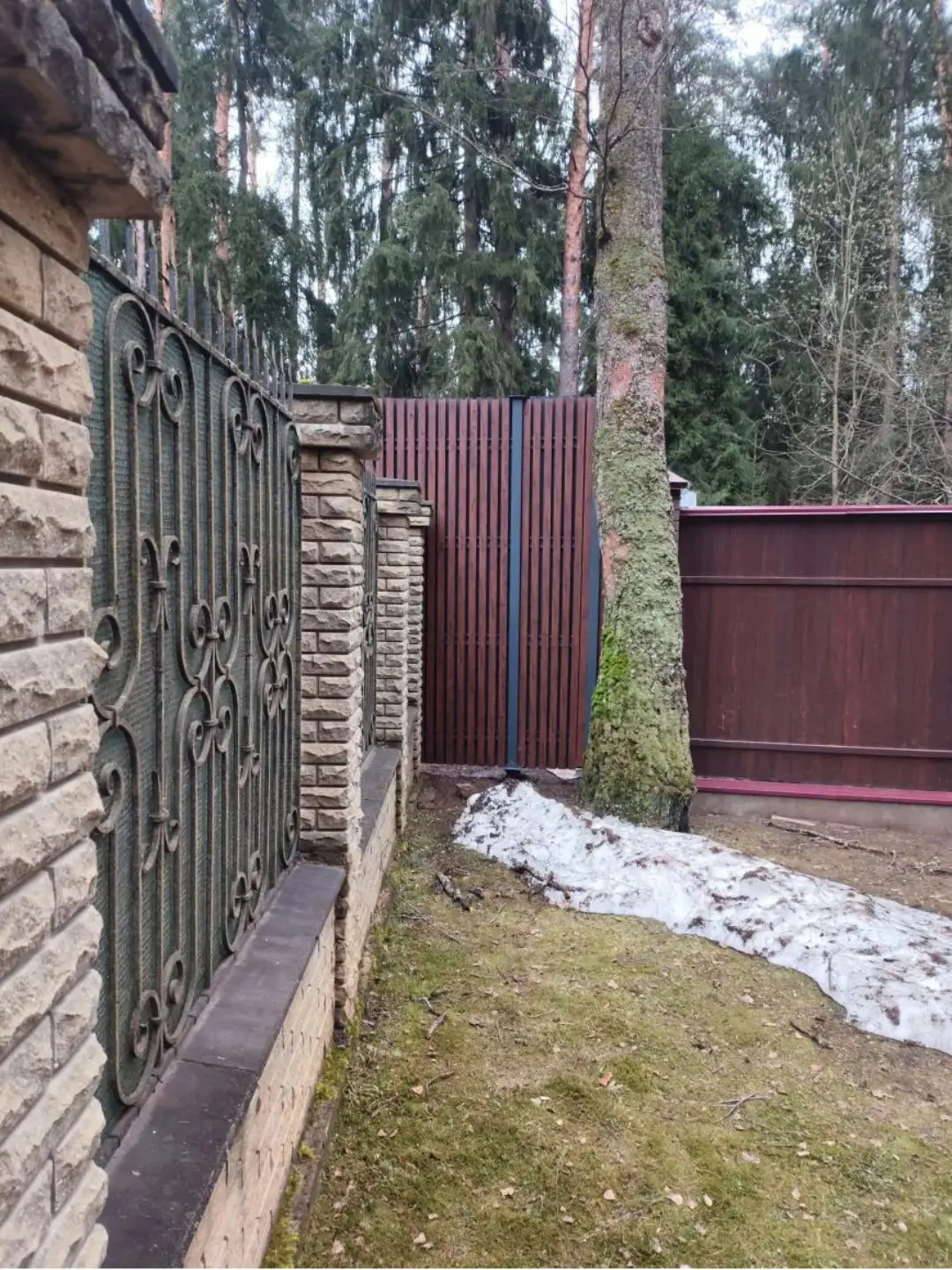 Забор из декоративных реек 7м Темный Дуб 3D Принтек фото 1 в Воронеже